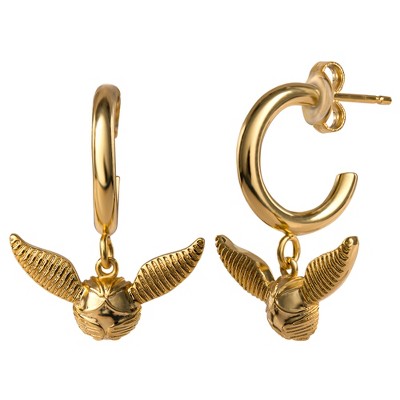 Orecchini lobo Boccino d'oro Harry Potter / Harry Potter, Golden Snitch  stud earrings