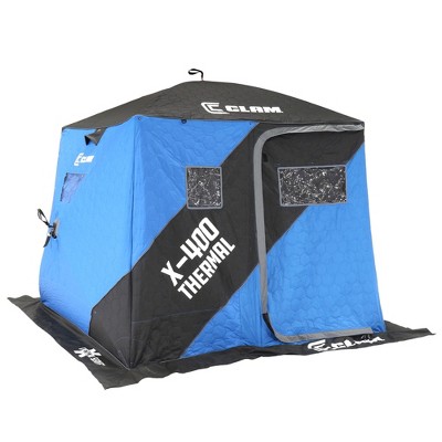 Outsunny 90.5 Pop-up Ice Fishing Shelter Tent for 4 People -40