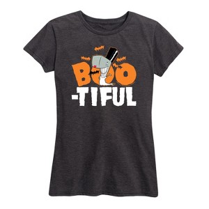 Women's - SpongeBob SquarePants - Boo-tiful Short Sleeve Graphic T-Shirt - 1 of 4
