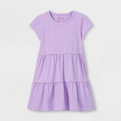 Cat & Jack - Brandclub - Toddler Girls' Long Sleeve Bow Printed Dress -  Cat & Jack™ Cream 4T