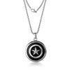 Marvel Captain America Stainless Steel (316L) Shield Pendant, 22'' Chain - 4 of 4