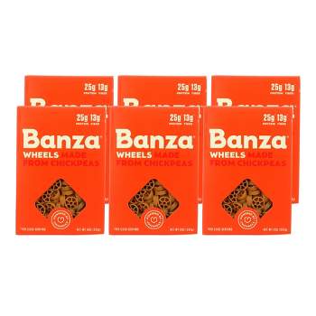 Banza Wheels Chickpea Pasta - Case of 6/8 oz