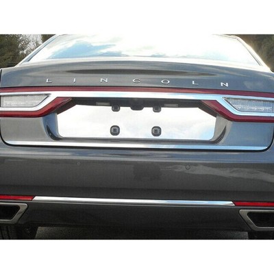 QAA Part LP57680 is a 1 Piece Stainless Steel License Plate Bezel That is Compatible with The Lincoln Continental 2017-2020