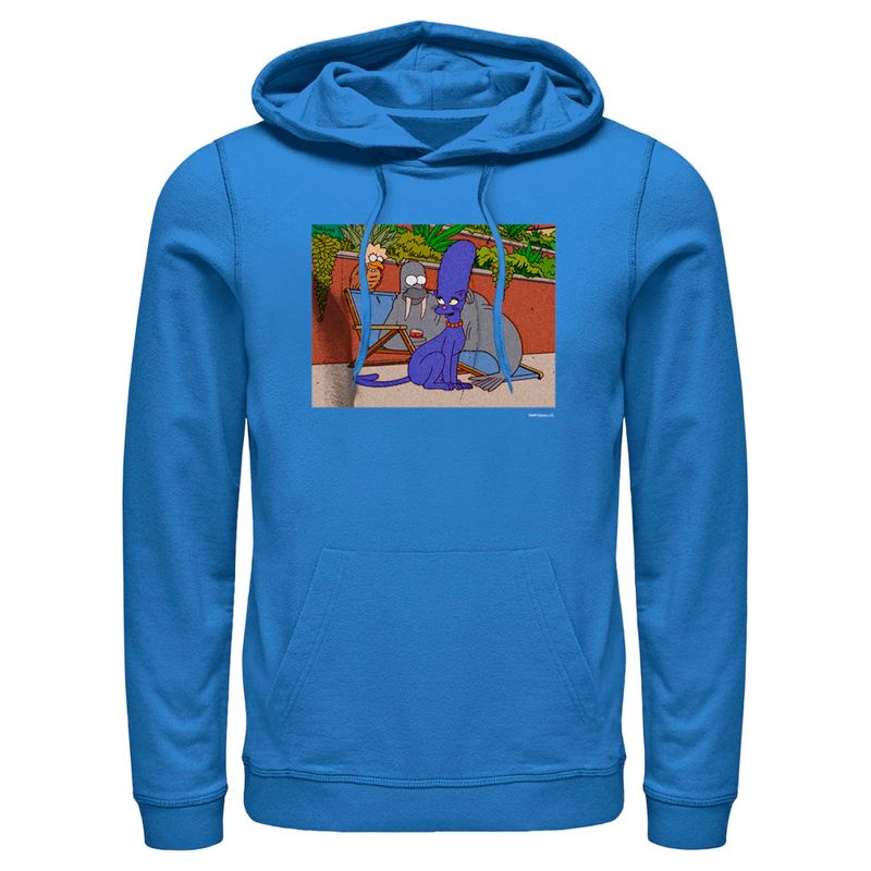 Men's The Simpsons Treehouse of Horrors Animals Scene Pull Over Hoodie, 1 of 5