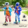 Hurtle Mini Kickboard Scooter with LED Light Wheels - 4 of 4
