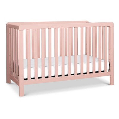 Carter's by DaVinci Colby 4-in-1 Low-profile Convertible Crib, Greenguard Gold Certified - Petal Pink