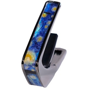 Thalia Deluxe Series Black Chrome Guitar Capo - 1 of 4
