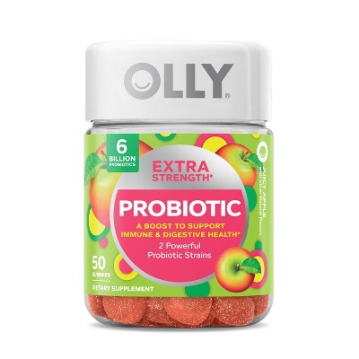OLLY Extra Strength Probiotic Gummies - 50ct
