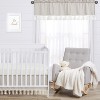 Sweet Jojo Designs Window Valance Treatment 54in. Botanical Leaf Linen Beige Off White - 3 of 4