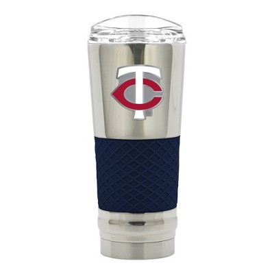 MLB Minnesota Twins 24oz Chrome Draft Tumbler
