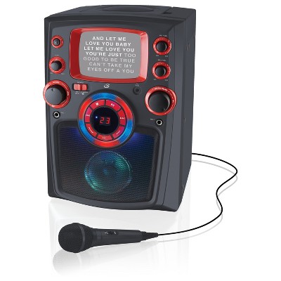  iLive Bluetooth Karaoke with B&W Monitor & LED Light Show 