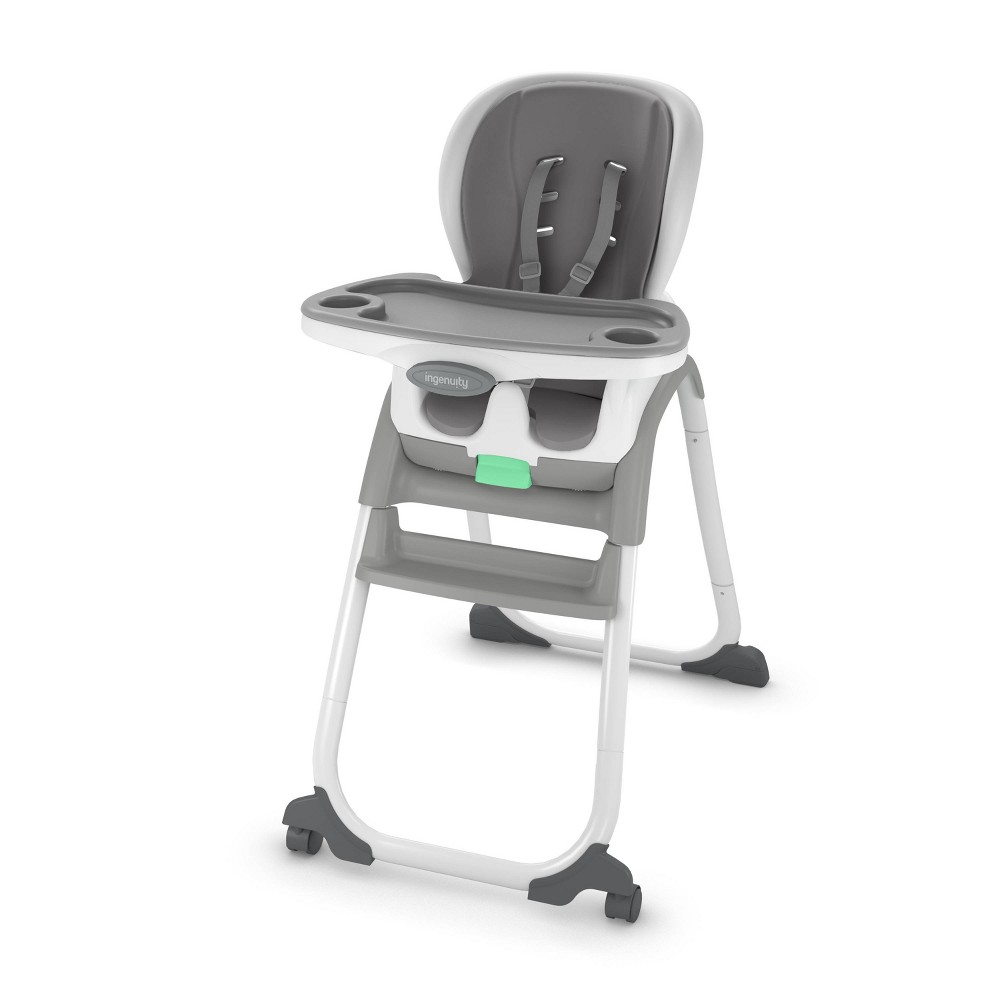 Photos - Highchair Ingenuity Full Course SmartClean 6-in-1 High Chair - Slate