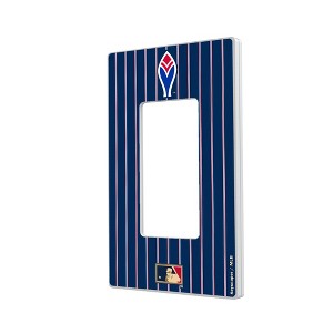 MLB Cooperstown East Teams Pinstripe Hidden-Screw Light Switch Plate for Single Rocker - 1 of 4