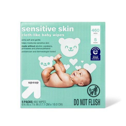 Up & up sensitive skin sales baby wipes