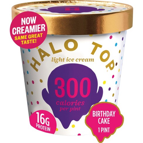 Halo Top Birthday Cake Ice Cream - 16oz - image 1 of 4