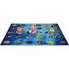 Carpets for Kids Friendly Fish Seating Rug, Rectangle Multicolor 6'x9' - 2 of 4