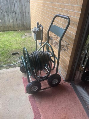 Liberty Garden Products Lbg-872-2 4 Wheel Hose Reel Cart Holds Up