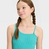Girls' Playful Palms One Piece Swimsuit - art class™ - 3 of 3