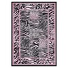 Leopard Rugs for Bedroom Washable Living Room Area Rug, Soft Animal Print Large Rugs Low Pile Non-Slip Indoor Floor Carpet for Nursery - 3 of 4