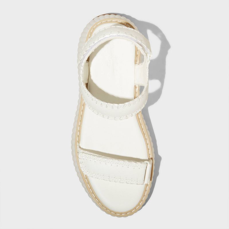 Women&#39;s Joey Platform Sport Sandals - Universal Thread&#8482; White, 4 of 8