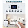 Acekool 12,000 BTU Portable AC - 3-in-1 Cooling, Dehumidifier & Fan for Rooms Up to 550 Sq.Ft, LED Display, Remote Control - 3 of 4