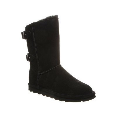 target black suede boots