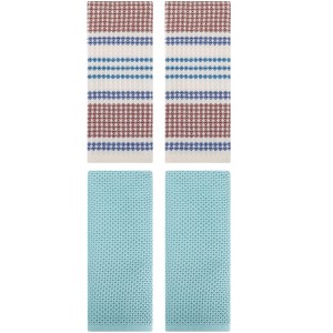 REGALWOVEN 4 Pcs Cotton Soft Absorbent Waffle Hand Towel for Home - 1 of 4
