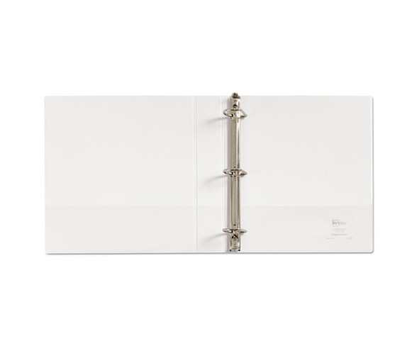 Avery&#174; Durable View Binder with Slant Rings-11 x 8 1/2-1 1/2" Cap-White - 2 Pack