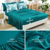 BAGOKIE 7 PCS Bed in a Bag Flower Reversible Comforter with Sheets Bedding Set - 3 of 4