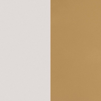 Nadia Beige and Gold Metal Backless Counter Stools, Set of 2