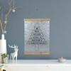 Northlight 16" We Wish You a Merry Christmas Galvanized Sheet Metal Hanging Wall Sign - 2 of 4