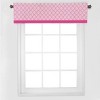 Bacati - Rod Pocket Window Valance Butterflies Ladybugs Pink/Fuchsia - 4 of 4