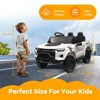 Jojoka Electric Ride on Pickup Truck for Kids, 2 Seater 24V Dual Drive Vehicle w/Remote, MP4, Bluetooth, Spring Suspension - 2 of 4