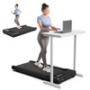 DeerRun 2025 Smart Under Desk Treadmill for Home Office, No-Assembly Treadmills 300 lbs Capacity - 2 of 4