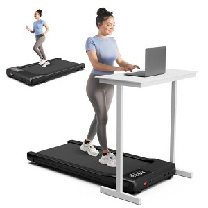 Superun 15.55*35.43 inches Run belt Portable Treadmill with 2.5 Horse Power Motor Running Quietly - 1 of 4