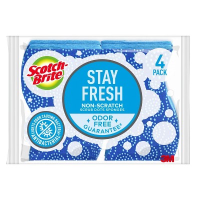 Scotch-Brite Odor Resist Non-Scratch Sponges