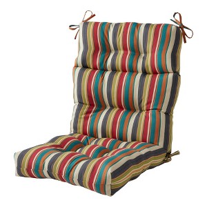 Kensington Garden 24"x22" Outdoor High Back Chair Cushion - 1 of 4