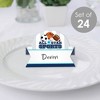 Big Dot of Happiness Go, Fight, Win - Sports - Baby Shower or Birthday Party Tent Buffet Card - Table Setting Name Place Cards - Set of 24 - 2 of 4