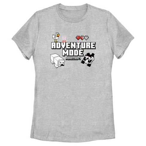 Women's Minecraft Adventure Mode Bears T-Shirt - image 1 of 4