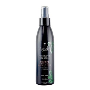 Agadir Rosemary & Rice Water Thermal Spray 6 oz - Protect, Polish, and Power Up Your Style - 1 of 4