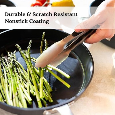Alva Maestro 8" Black Aluminum Nonstick Frying Pan Skillet