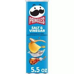 Pringles Salt & Vinegar Potato Crisps Chips - 5.5oz