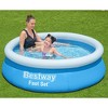 Bestway Fast Set – 6' Inflatable Round Pool with Easy Drain, Family Splash Pool - 2 of 4