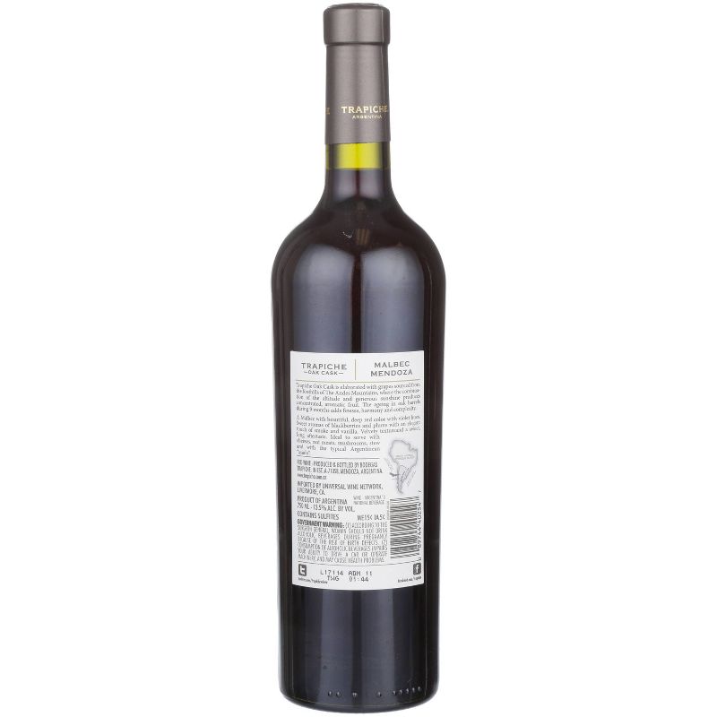 Trapiche Malbec Red Wine - 750ml Bottle, 3 of 7