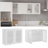 CLIHOME 23.6 in H Engineered Wood Wall Kitchen Cabinet with 2-Doors and 2-Shelves - 3 of 4