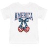 The Juniper Shop America Flag Cherries Coquette Toddler Short Sleeve Tee - 2 of 4