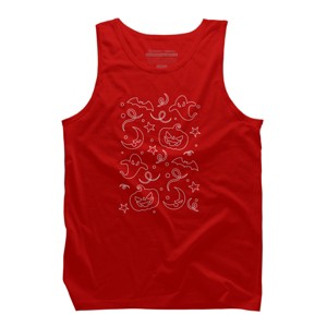 Men's Design By Humans Halloween party By makart8 Tank Top - 1 of 2