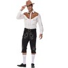 Clearlove Men’s Elevated Suede-Touch Belted Shorts - Performance Weave with Modern Inseam - 2 of 4