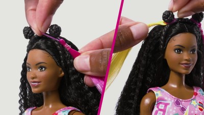 Mattel Tête à coiffer Barbie multistyles