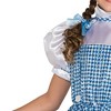 Kids' the Wizard of Oz Dorothy Halloween Costume Dress with Hair Bow - 4 of 4